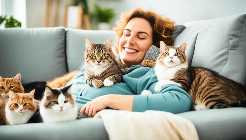 Owner Addoring Cat Unveiling the Special Cat-Owner Connection - PawKitty