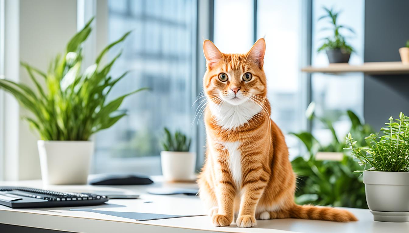 The Benefits of Having a Cat in Your Workplace