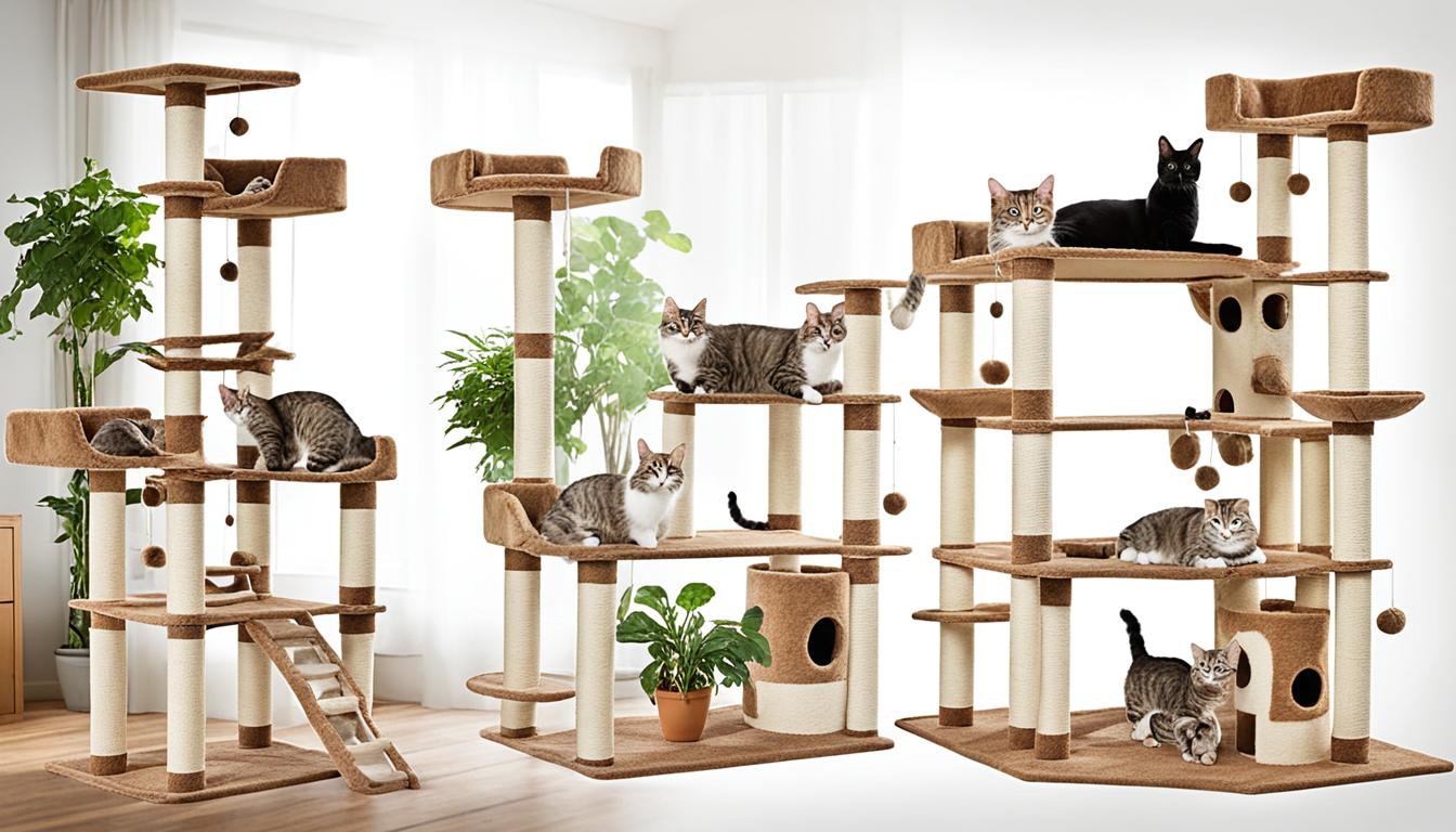 The Benefits of Multi-Level Cat Towers: Cat's Climbing Instincts