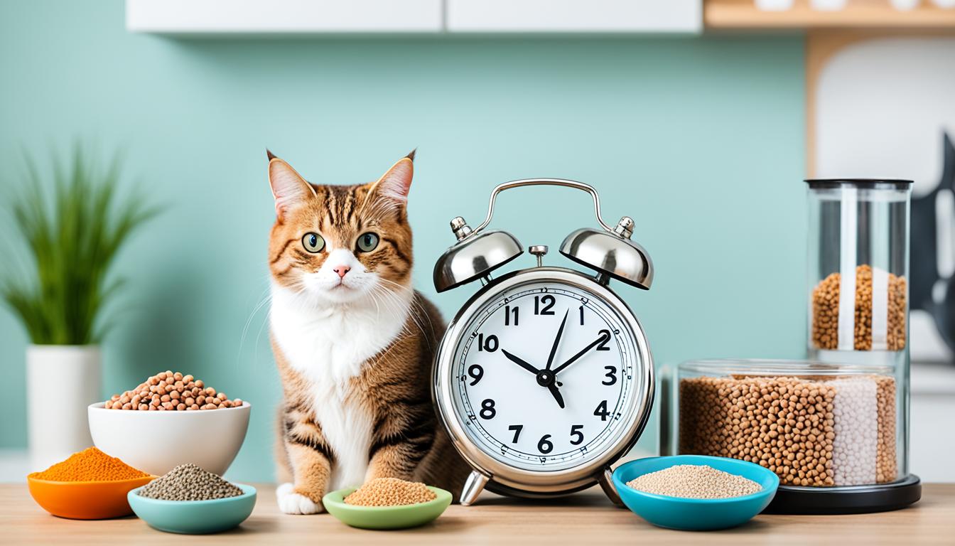 The Benefits of Scheduled Feedings: Regulating Your Cat's Diet