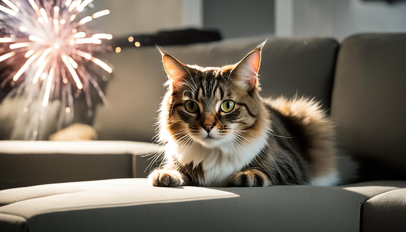 Tips for Keeping Your Cat Safe and Comfortable During Fireworks