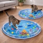 AquaPaw-Water-Mat-2-Pack-Two-Cats-Lifestyle